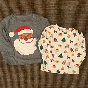 Monica + Andy Holiday Tshirt Set, 3T